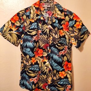 Hilo Hattie Women's Hawaiian Shirt Size XS